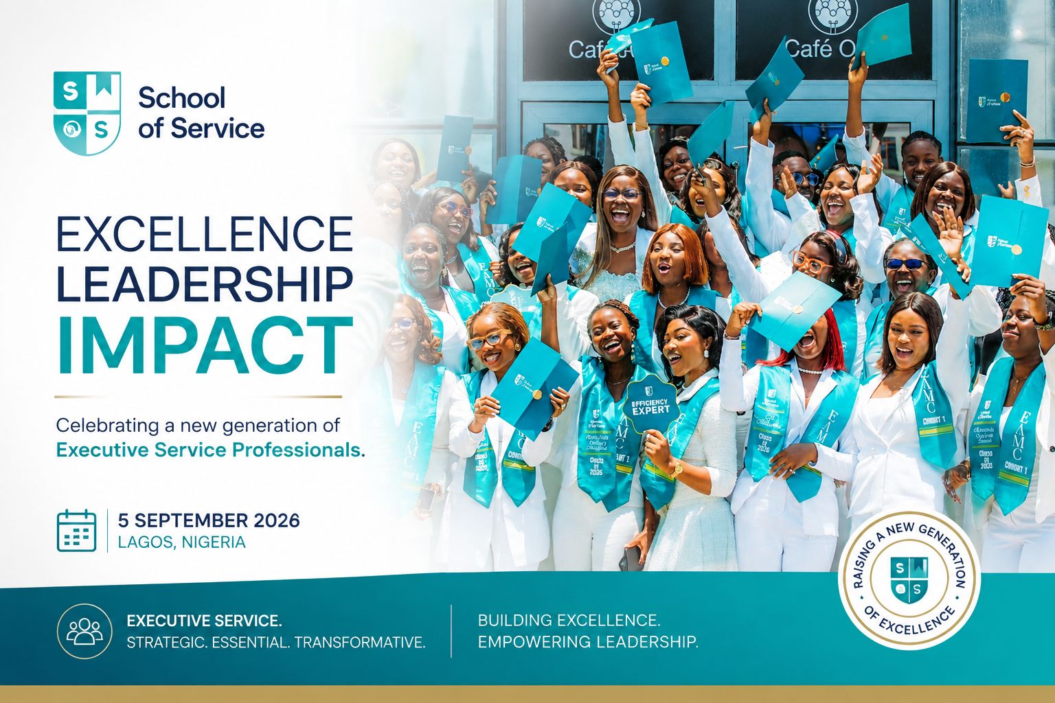 Executive Service Takes Centre Stage as School of Service Graduates New Class of Professionals