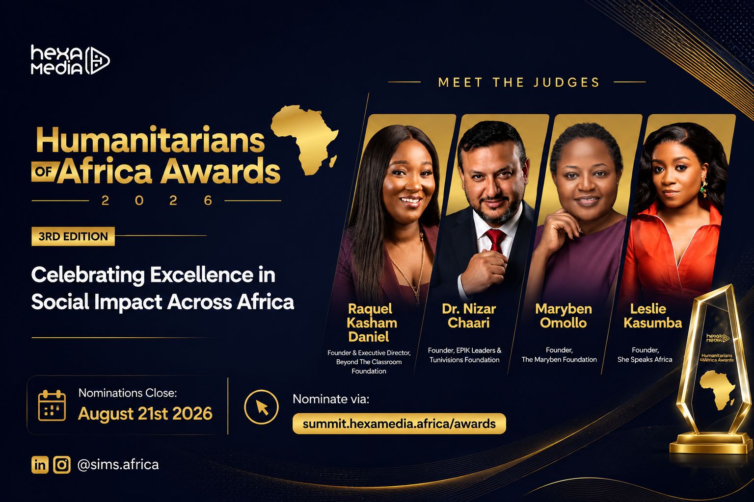 Call for Nominations: Humanitarians of Africa Awards 2026