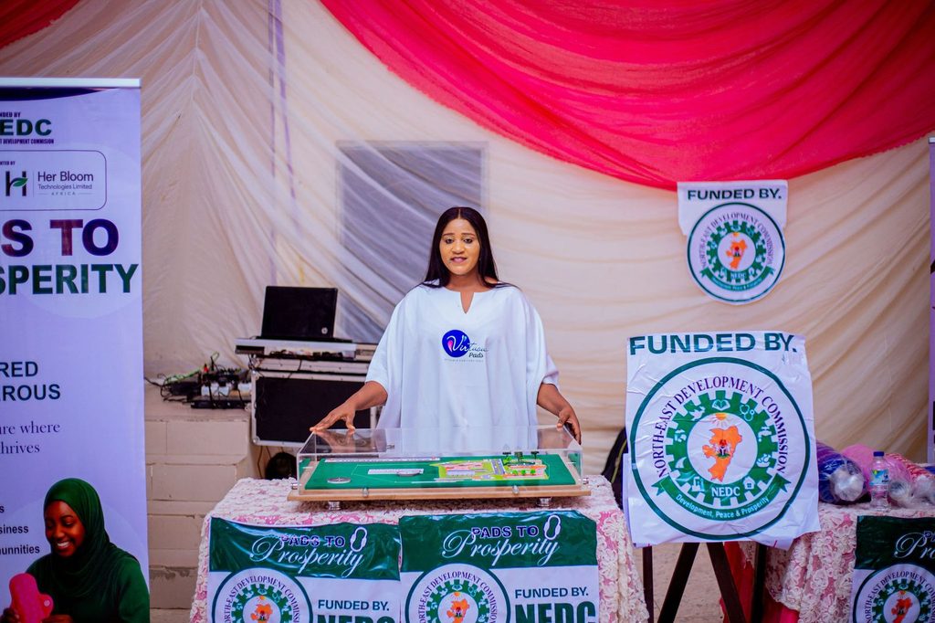 NEDC, Virtuous Reusable Pads Launch ‘Pads to Prosperity’ in Gombe, Empower Women Through Menstrual Health TABITHA ARENSON ABIMIKU