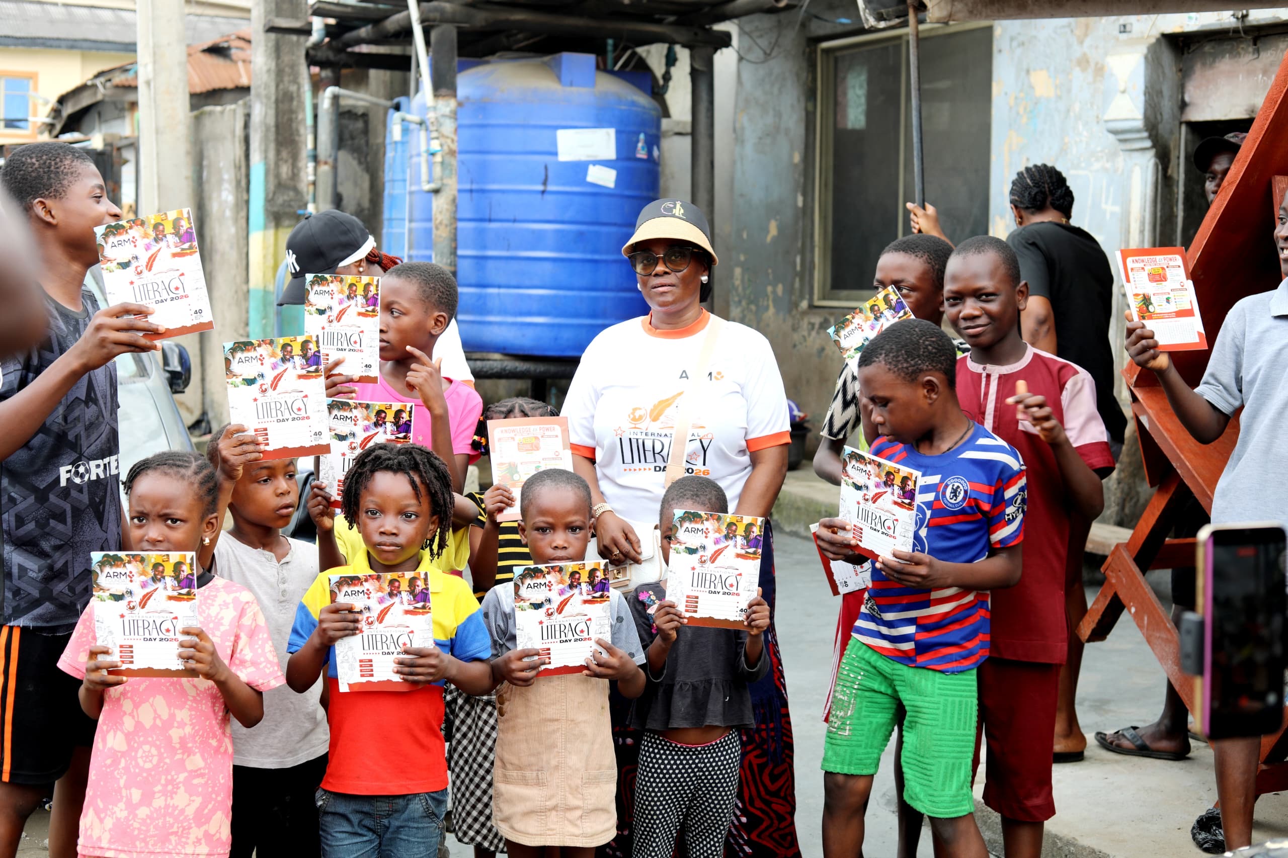Beyond the Books: ARM Foundation Takes Literacy Campaign to the Streets of Mushin
