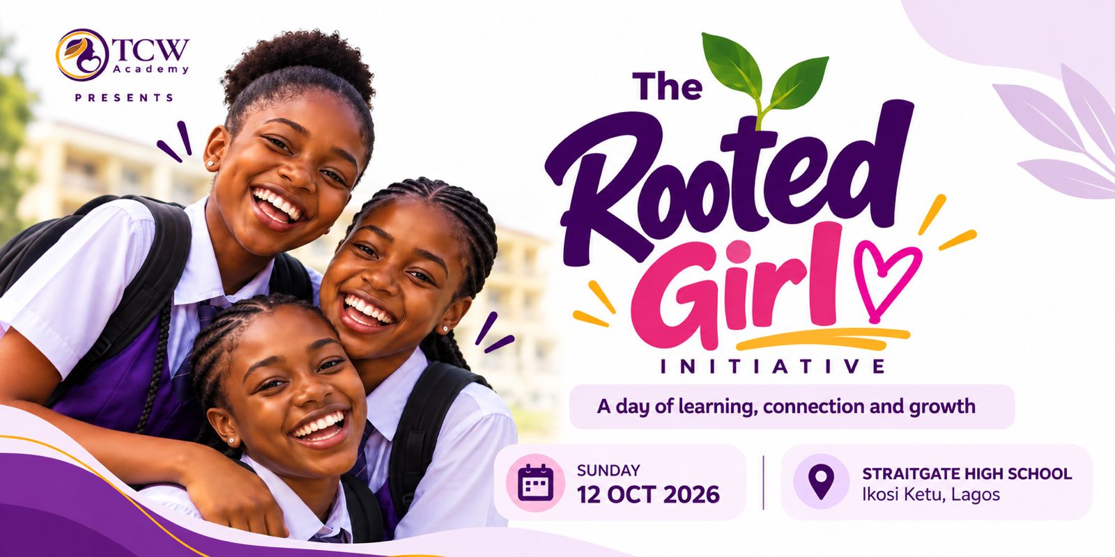 TCW Academy Launches The Rooted Girl Initiative to Help Girls Build Identity, Resilience and Purpose
