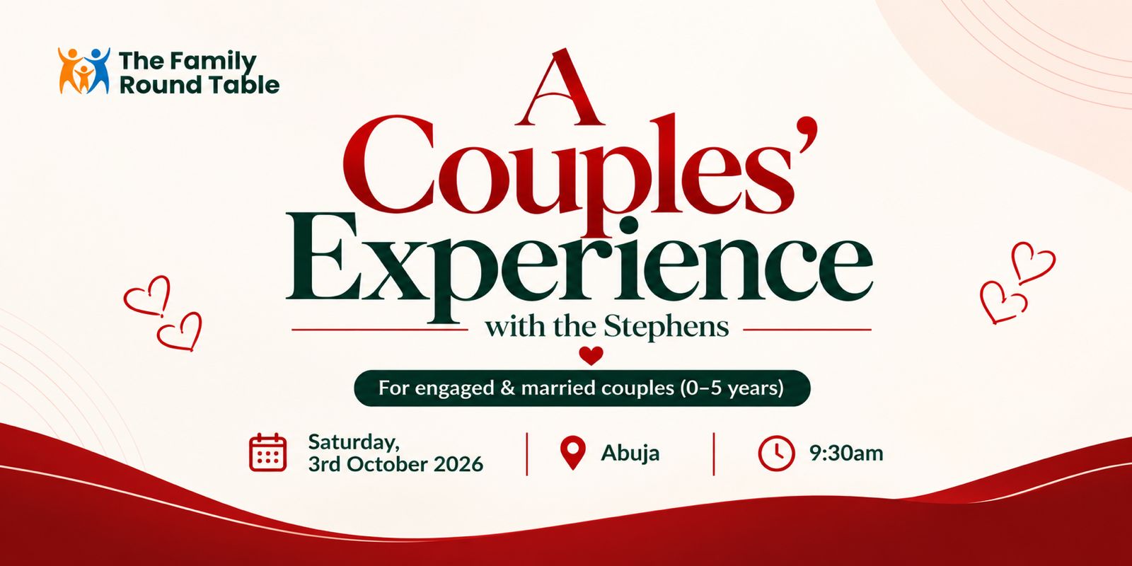 The Family Round Table Brings Couples’ Experience to Abuja for Young Married and Engaged Couples